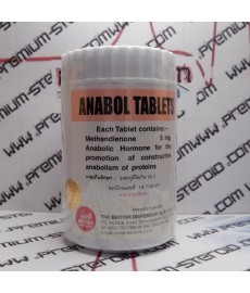 Anabol, Methandienone Tablets, British Dispensary